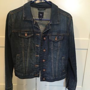 Gap jean jacket, denim, XS